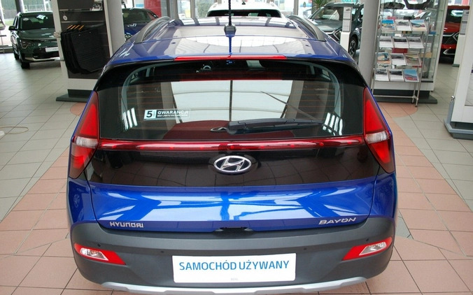 Hyundai Bayon cena 59999 przebieg: 49400, rok produkcji 2021 z Suraż małe 67